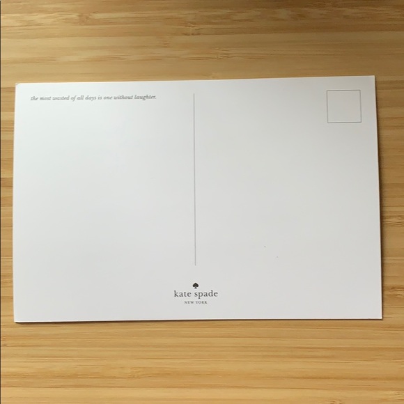 10 kate spade “a toast in a pinch” postcards - Picture 2 of 2